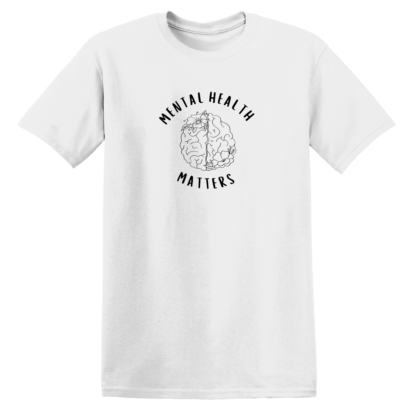 Mental Health Matters Floral Tee