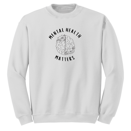 Mental Health Matters Floral Sweatshirt